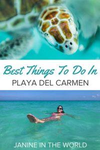Playa del Carmen is the heart of Mexico's Riviera Maya, and it's the ultimate destination for fun in the sun! From snorkelling in the turquoise sea or exploring ancient ruins, there's never a dull moment. Click through for some of the best things to do in Playa del Carmen!