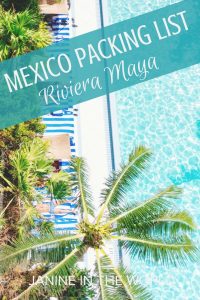 Mexico Packing List Riviera Maya - This is a comprehensive list of everything you need to pack for Mexico (in your carry-on)! Whether you're hitting the beach in Tulum, exploring Mayan ruins at Chichén Itzá, or relaxing by the pool in Cancún, this Mexico packing list has you covered! #mexico #travelmexico #rivieramaya #packing