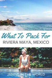 What to Pack For Riviera Maya, Mexico - No more stressing over what to pack for Mexico, stop! This packing list covers everything you need to pack for your trip to the Riviera Maya. #mexicotravel #visitmexico #mexico #packing #rivieramaya