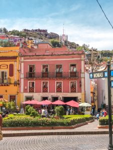 One of the best things to do in Guanajuato is wander the colorful streets.