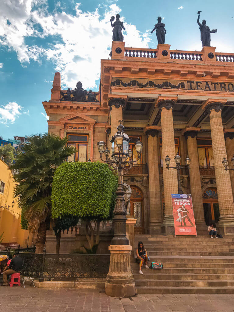 Teatro Juarez in Guanajuato, Mexico