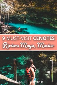 cenotes in riviera maya mexico and yucatan